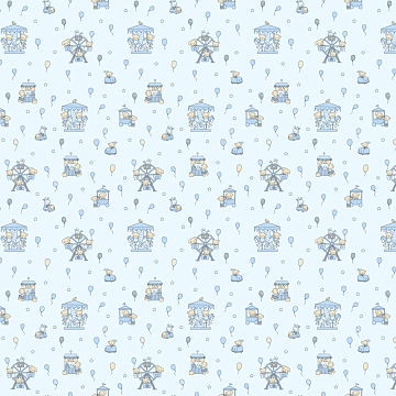 Фланель 90 см 29144-5 Карусель