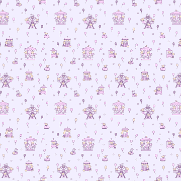 Фланель 90 см 29144-1 Карусель