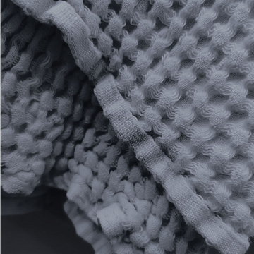 Полотно вафельное 150 см гладкокрашеное арт. 169 рис 86095-13 серо-голубой АК