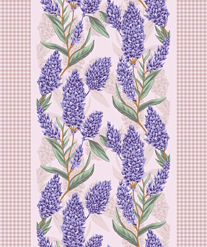 Полотно вафельное 50 см наб 29321-3 Мускари