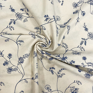 Вареный хлопок 220 см наб 72238-1 Цветочный сад