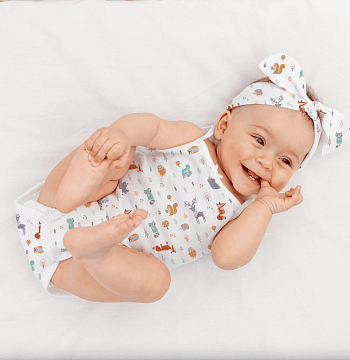 Фланель 90 см 29147-1 Зверята