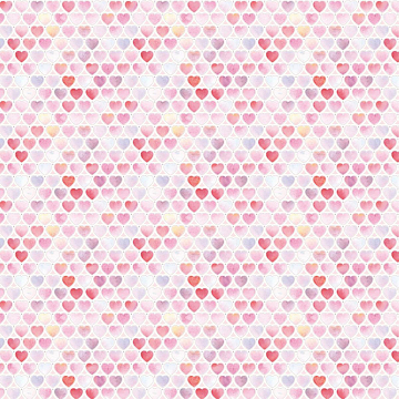 Перкаль 150 см наб 8808-1 Сердечки