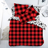 Перкаль 150 см 13109-1 Red&Black