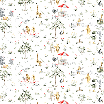 Перкаль 150 см наб 13493-1 Уик-энд