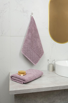 Полотенце махровое Fine Line Жемчужная коллекция, лиловый