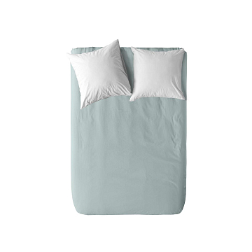 Простыня перкаль Актив WENGE 86076-10 Sterling Blue