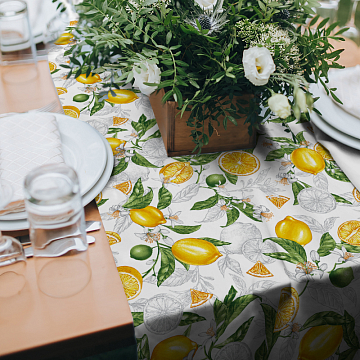 Рогожка 150 см наб арт. 904 29249-1 Лимон