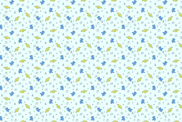 Ситец 95 см 29201-2 Динозаврик