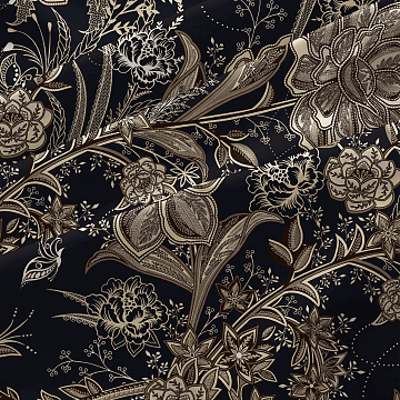 Бязь Премиум 150 см 13155-1 Золотая ночь