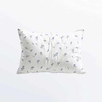 Подушка Fine Line с кантом, коллекция Прованс, дизайн Сальвия, лебяжий пух, перкаль