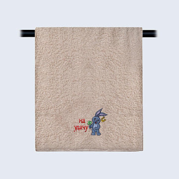 Полотенце махровое Fine Line ОМ-1 Удачливый кролик