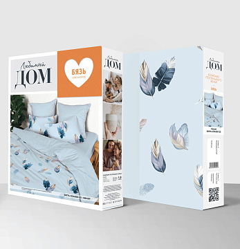 КПБ Любимый дом Бязь 50174-1/24500-23 Нинэт глит.