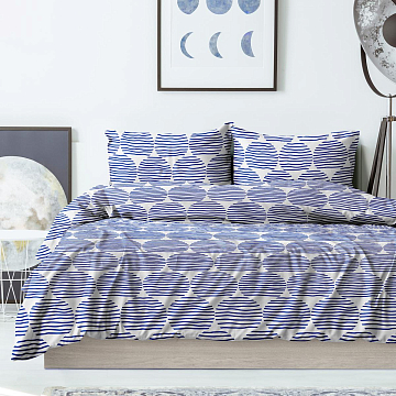 КПБ WENGE YOUNG Перкаль 60120-1 In the waves