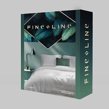 КПБ Fine Line Перкаль 50117-3/40625-21 Серебряный вечер Art new