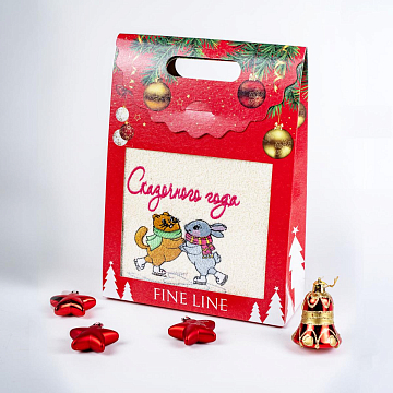 Полотенце махровое Fine Line ОМ-2 Снежная зима