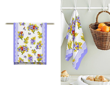 Полотно вафельное 50 см наб 5615-1 Мимоза