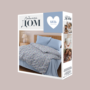 КПБ Любимый дом Бязь 60346-2/60341-1 Милана н/у
