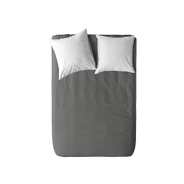 Простыня WENGE Перкаль Актив 86090-13 Графит