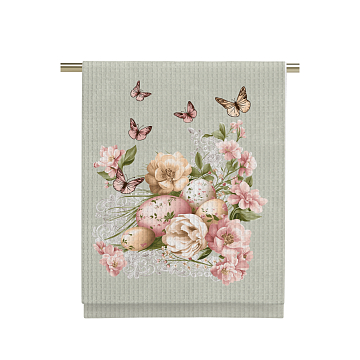 Полотенце вафельное Vse DOMA 60361-1 Пасхальная открытка