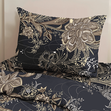 Бязь Премиум 150 см 13155-1 Золотая ночь