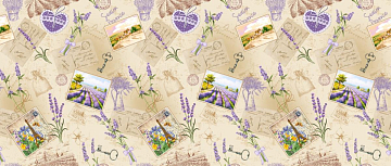 Полотно вафельное 150 см 30217-1 Прованс