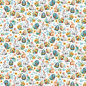 Полотно вафельное 150 см наб 29465-1 Светлая Пасха