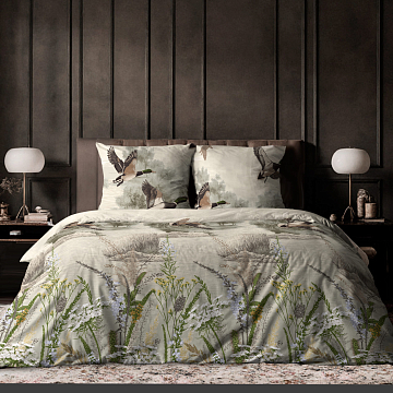 Бязь Премиум 220 см 6919-1 Утиная охота