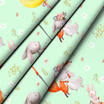 КПБ КиндерСон Поплин 8972-1 Зверята