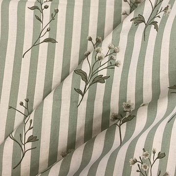 Вареный хлопок 220 см наб 72235-1 Луговая трава