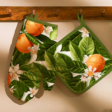 Рогожка 150 см наб арт. 904 29426-1 Апельсины