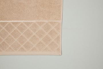 Полотенце махровое Fine Line Жемчужная коллекция, песочно-бежевый