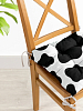 Комплект подушек на стул с тафтингом квадратных Crazy Getup 16585-1 Cow