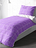 КПБ Crazy Getup 16405-3/16405-4 Grid paper Lavander
