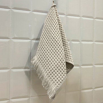 Полотенце вафельное МИНЕРАЛИ/MINERALIE, FINE LINE, серый, коллекция ЭЛТОН/ELTON