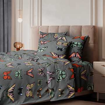 Перкаль 220 см 7229-1 Бабочки