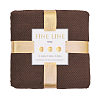 Плед велсофт Fine Line Мустанг 19-1217 кубик