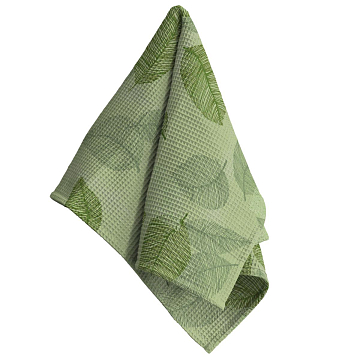 Полотенце вафельное Все ДOMA/Vse DOMA 29172-5 Фольяж