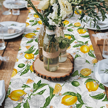 Рогожка 150 см наб арт. 904 29249-1 Лимон