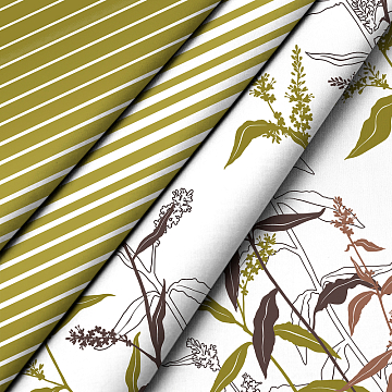 КПБ Fine Line Перкаль 60386-1/60180-2 Алегра