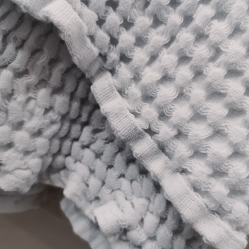 Полотно вафельное 150 см гладкокрашеное арт. 169 86020-13 светло-серый АК