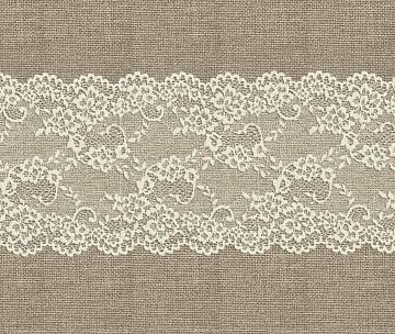 Дорожка 50 см 5494-1 Кружево