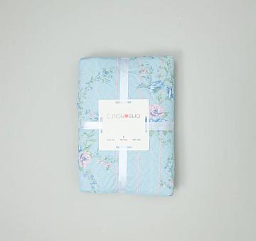 Покрывало двустороннее п/э Комфорт Цветочки