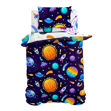 КПБ КиндерСон Поплин 16851-1/16851-2 Галактика