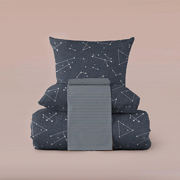 КПБ Любимый дом Бязь 50062-1/50063-1 Звездное небо н/у