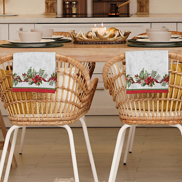 Набор вафельных полотенец Все ДOMA/Vse DOMA 60321-1 Рождественское утро