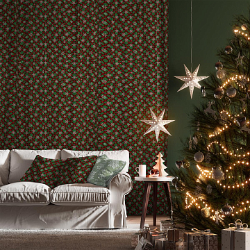 Рогожка 150 см наб арт. 904 29291-1 Галерея снежинок