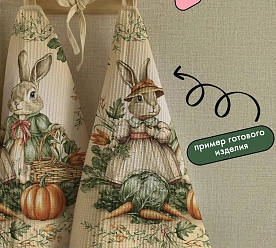 Вафельное полотно хлопок отрез 1.92 м