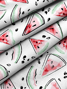 Бязь Комфорт 150 см наб 13284-3 Арбузики