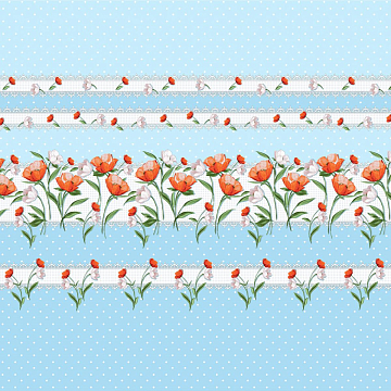 Бязь Премиум 220 см 6825-3 Эльза